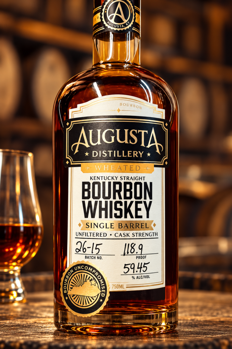 Augusta Distillery Wheated Bourbon Single Barrel Cask Strength