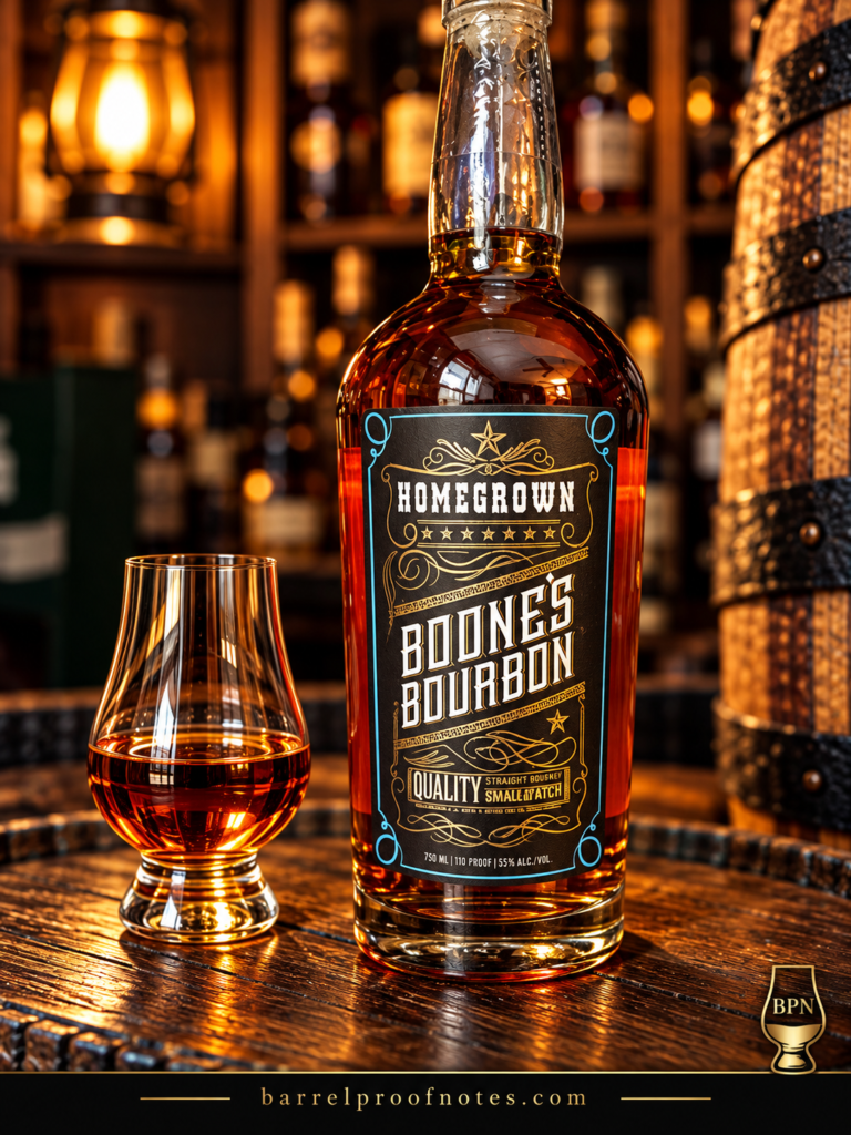Boone’s “Homegrown” Bourbon: Big Proof, Young Whiskey, and a Pour That Needs More Time