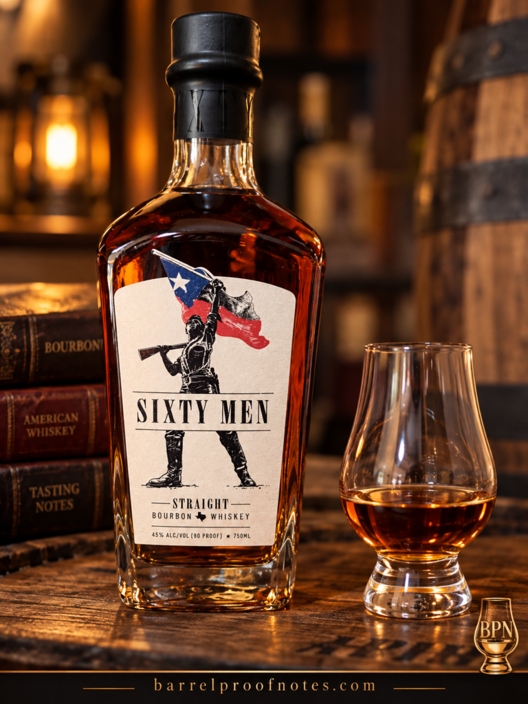 Sixty Men Straight Bourbon Whiskey