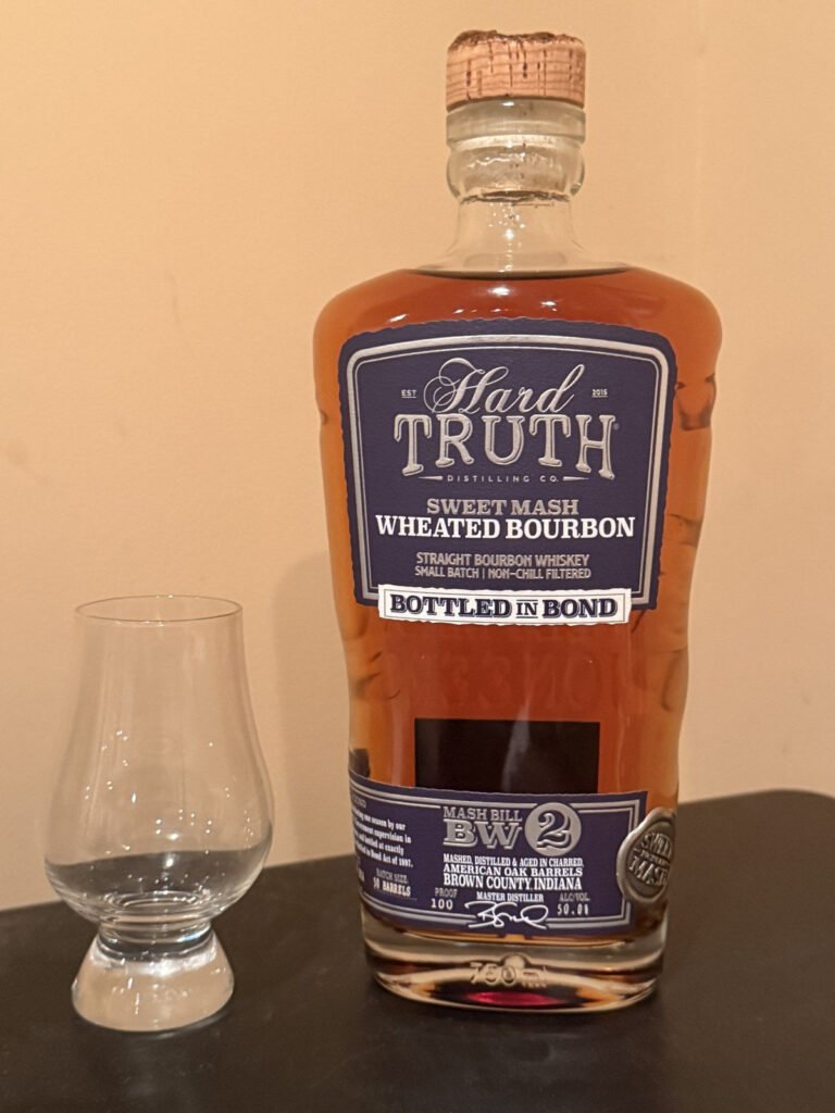 Hard Truth Sweet Mash Wheated Bourbon Bottled in Bond Review — Small Batch, 100 Proof